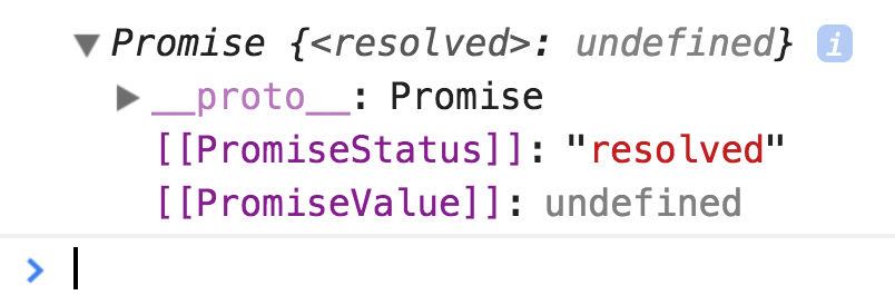 Asynchronous functions always return a promise