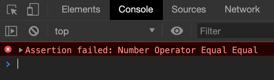 Only Number Operator Equal Equal follow up calculations fail.