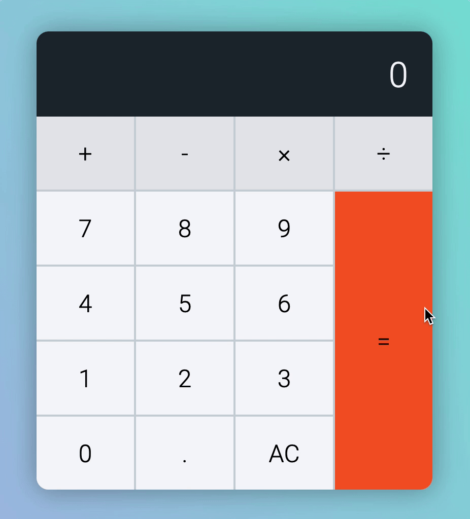 Clicks 5, =, 3. Calculator shows 53.