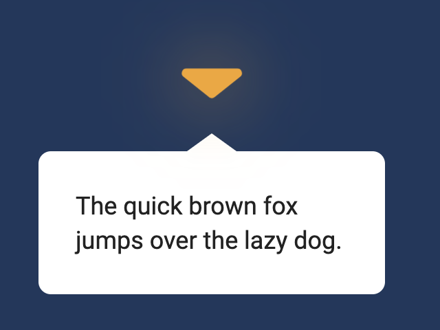 Set the bottom popover's position.