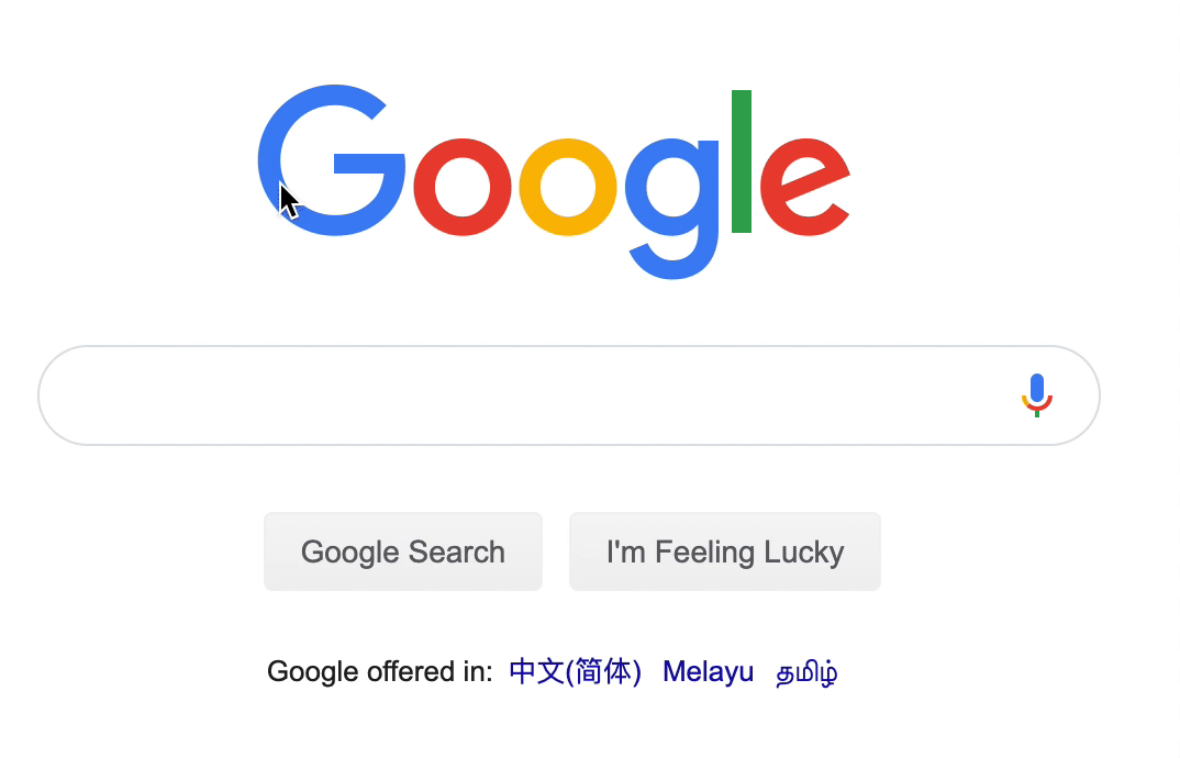 Google doesn't show Typeahead