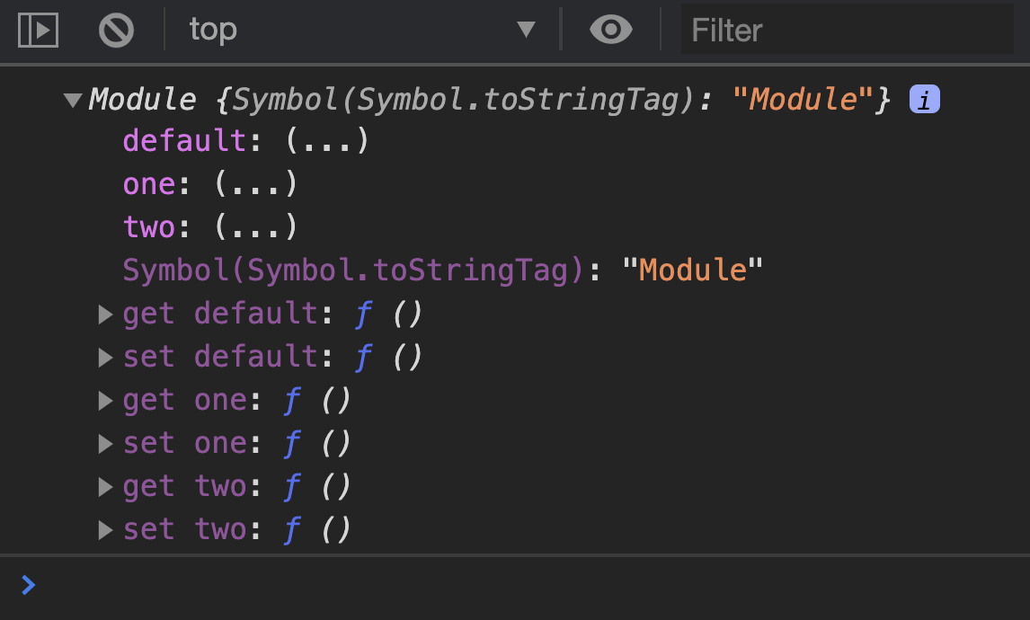 Logs module from dynamic import