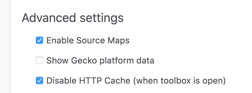 Check 'dispable HTTP cache' under advanced settings